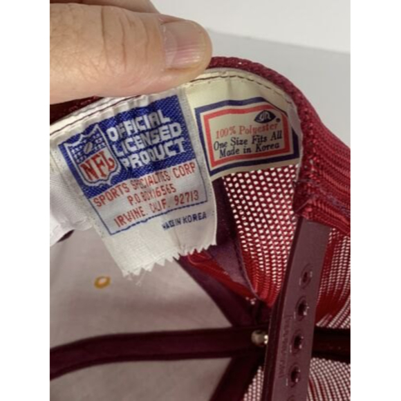 Washington Redskins Sports Specialties Hat Cap Embroidered NFL Licensed Snapback - Picture 8 of 10